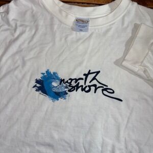 Crazy Shirts Long Sleeve Shirt Mens XXL White North Shore Hawaii Graphic Tee Y2K